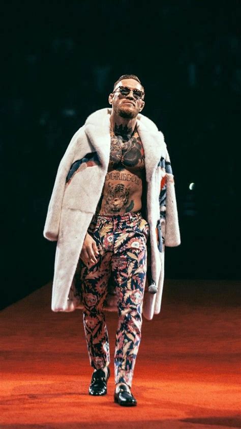 conor mcgregor gucci mink.